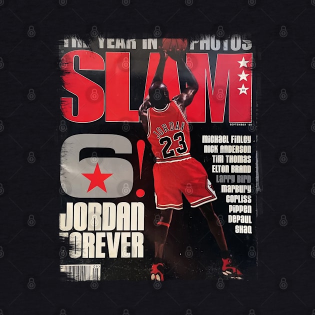 MJ CLASSIC - SLAM MAG by Buff Geeks Art